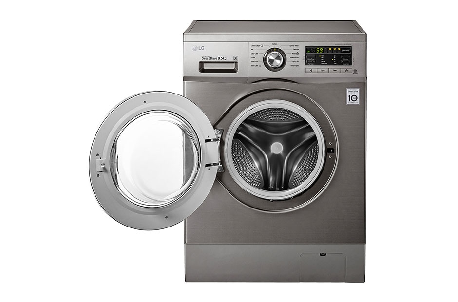 LG Lavarropas Carga Frontal 8,5Kg, F1400PD, thumbnail 4